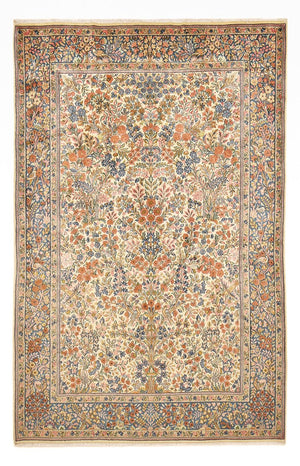Persisk tæppe - Royal - 275 x 177 cm - mørk beige