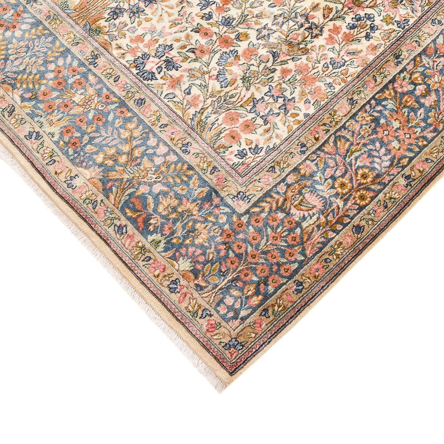 Persisk tæppe - Royal - 275 x 177 cm - mørk beige