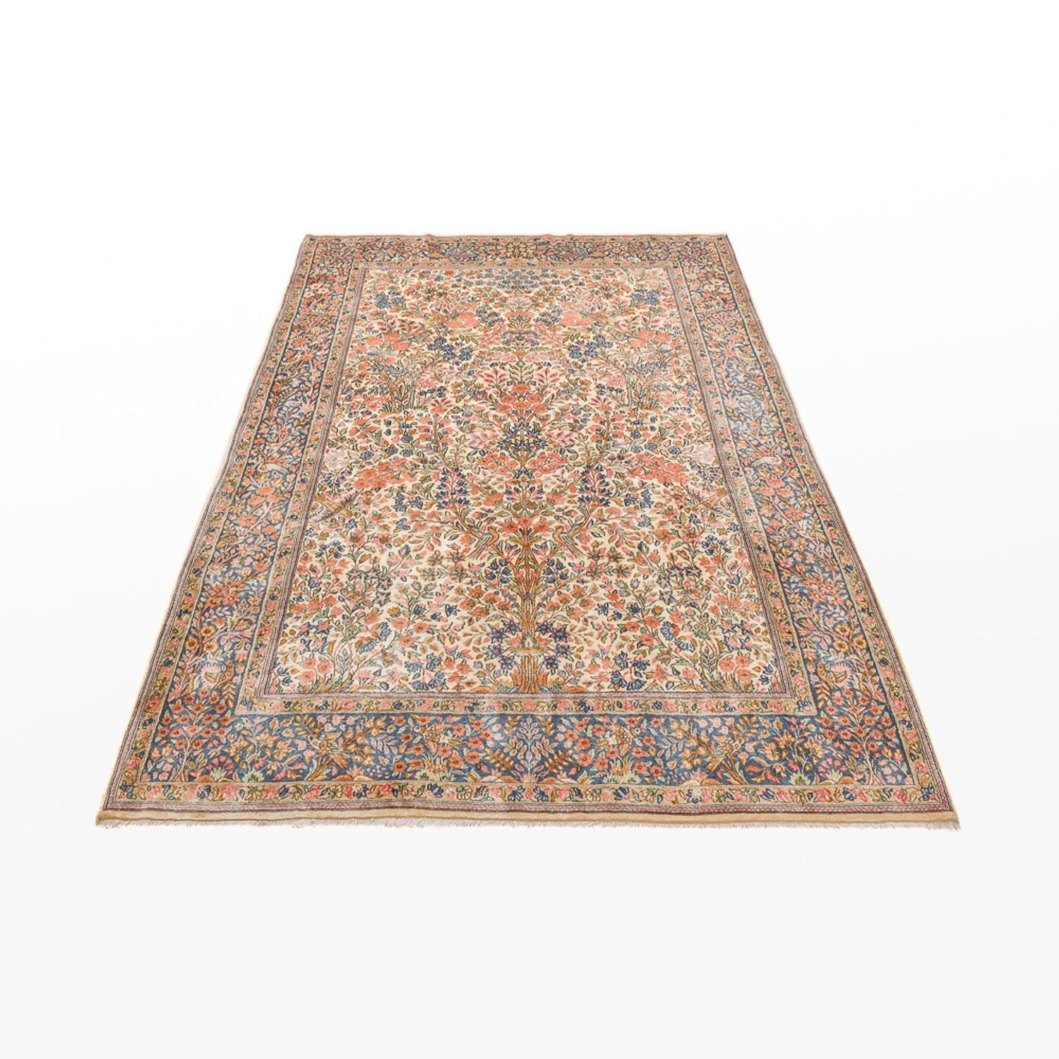 Persisk tæppe - Royal - 275 x 177 cm - mørk beige