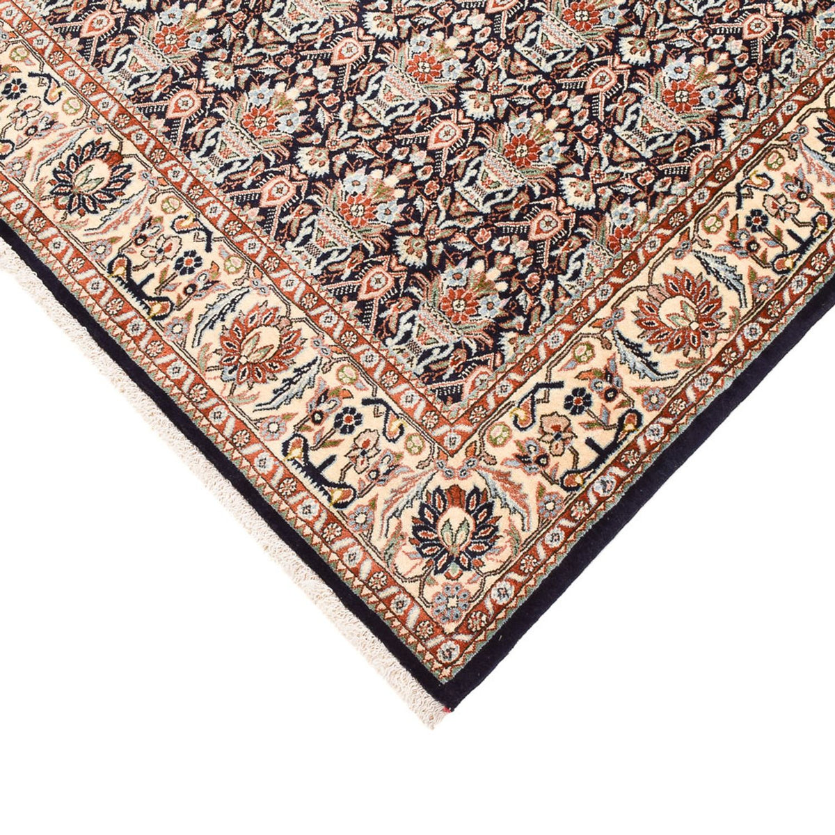 Gabbeh-tæppe - Kashkuli Persisk - 210 x 139 cm - mørk beige
