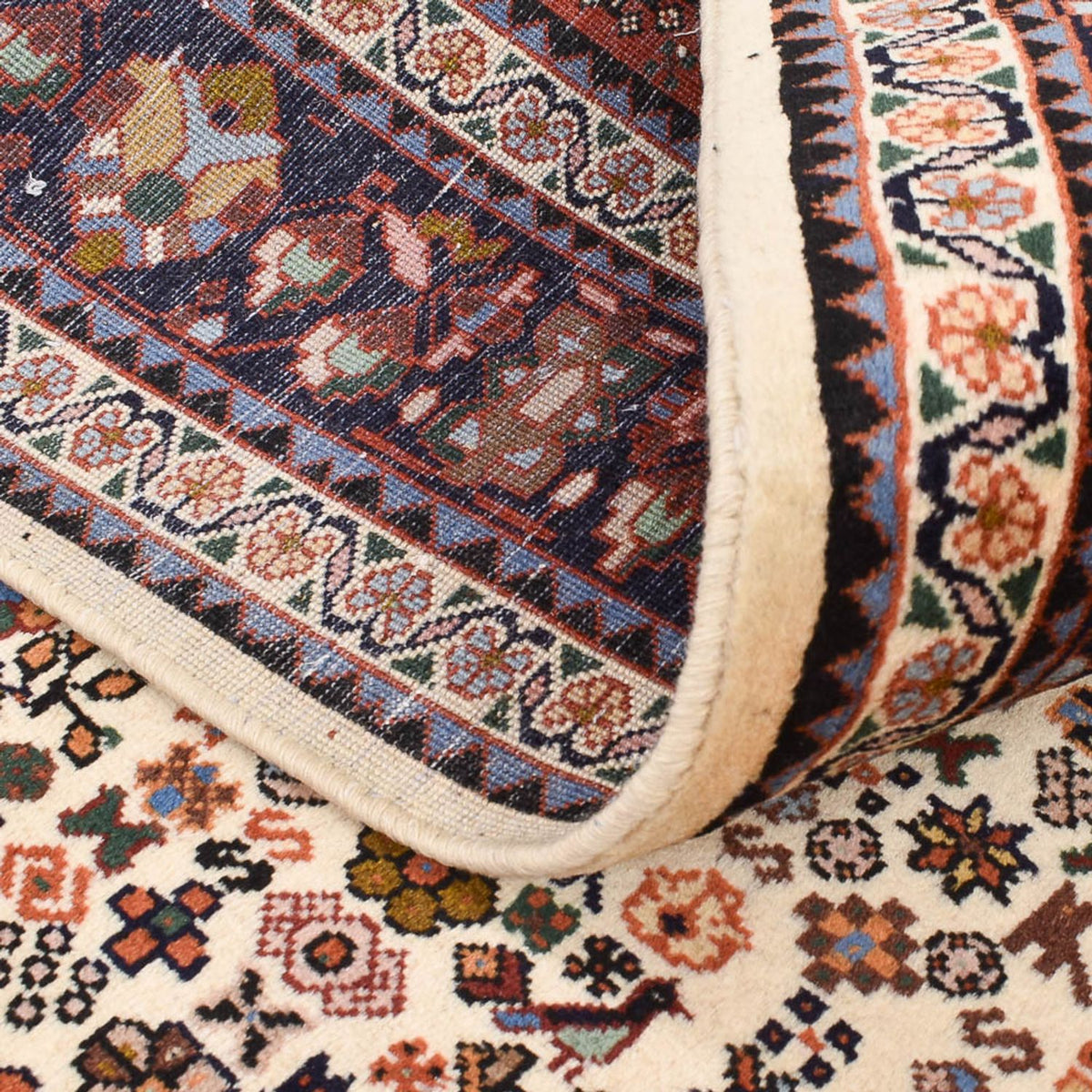 Gabbeh-tæppe - Kashkuli Persisk - 192 x 147 cm - flerfarvet