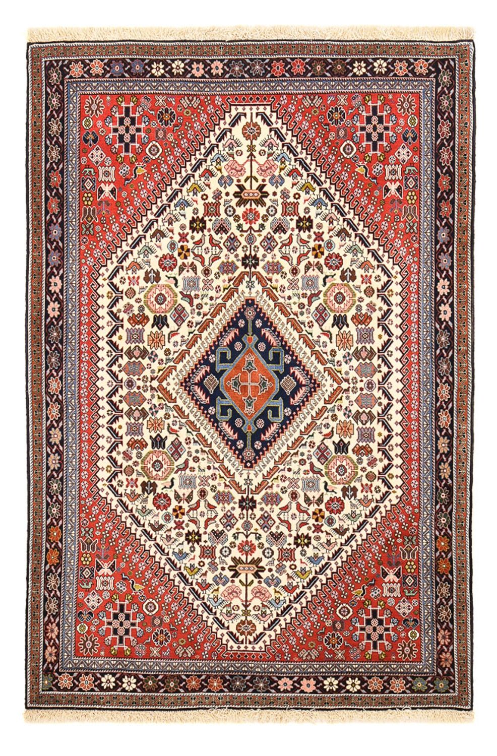 Gabbeh-tæppe - Kashkuli Persisk - 212 x 143 cm - flerfarvet