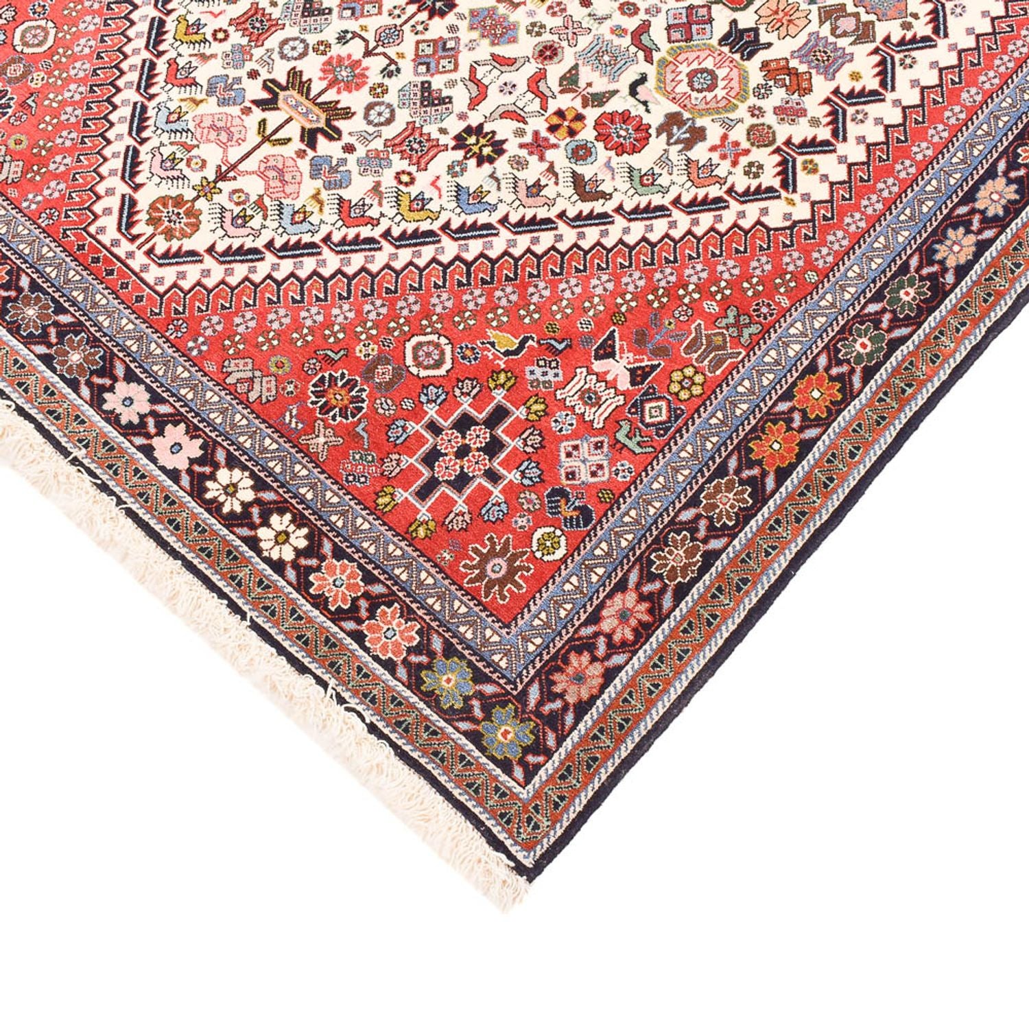 Gabbeh-tæppe - Kashkuli Persisk - 212 x 143 cm - flerfarvet