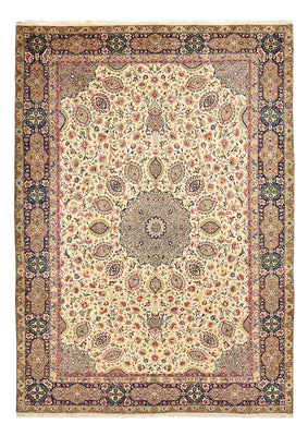 Persisk tæppe - Tabriz - Royal - 336 x 235 cm - beige