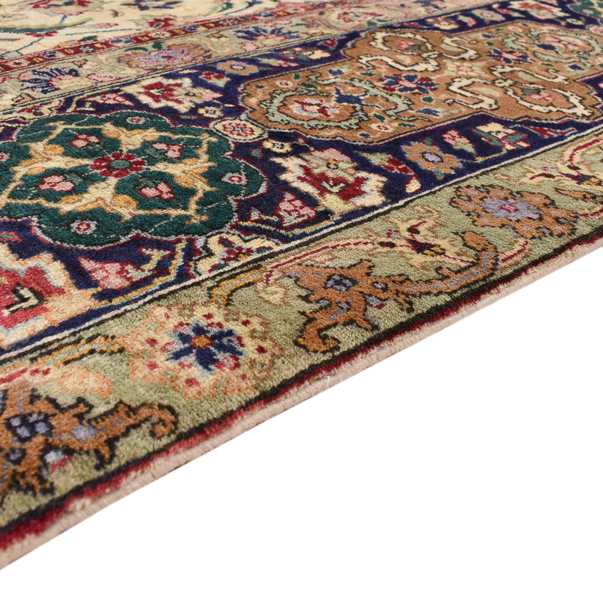 Persisk tæppe - Tabriz - Royal - 336 x 235 cm - beige