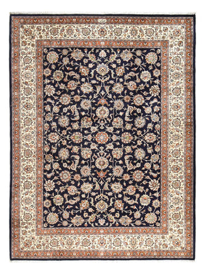 Persisk tæppe - Classic - Royal - 400 x 300 cm - mørkeblå