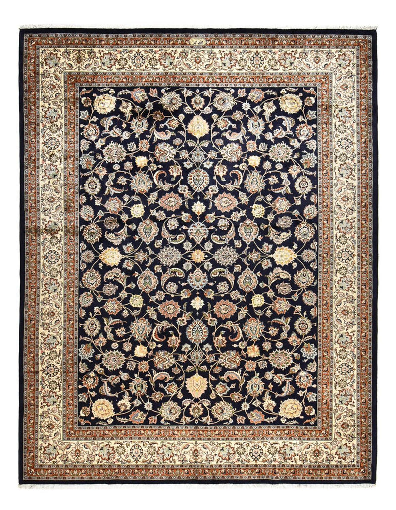Persisk tæppe - Classic - Royal - 388 x 295 cm - mørkeblå