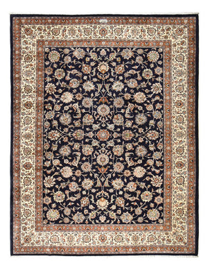 Persisk tæppe - Classic - Royal - 390 x 295 cm - mørkeblå