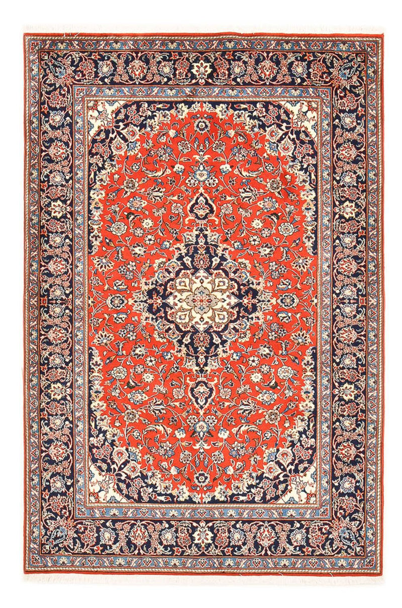 Persisk tæppe - Keshan - 220 x 141 cm - rød