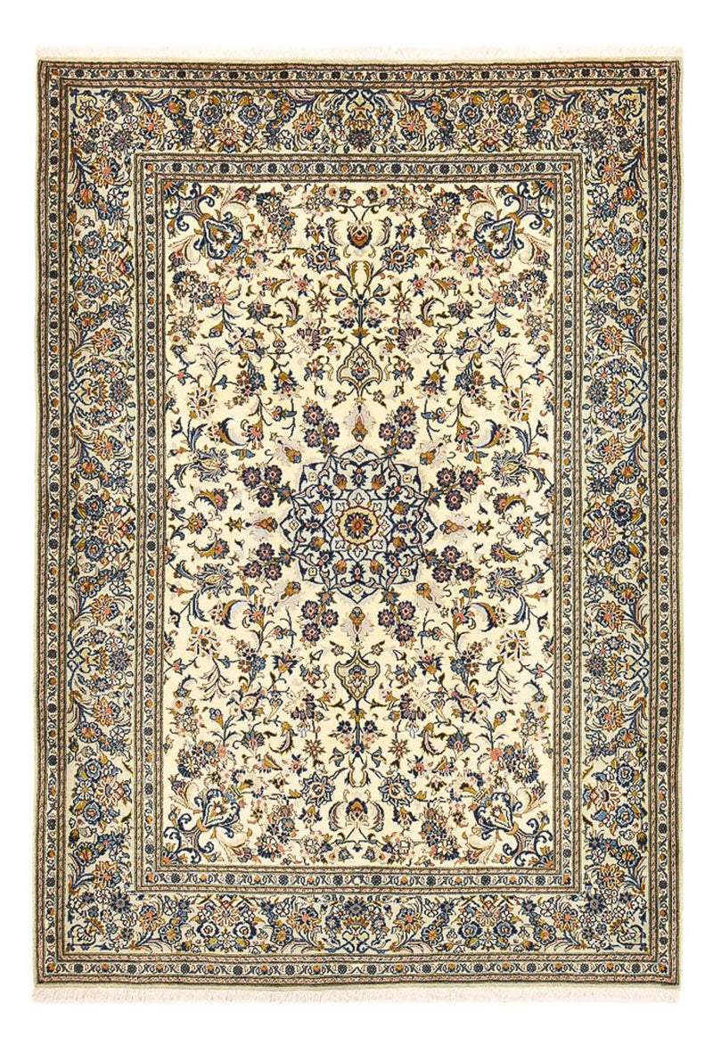 Persisk tæppe - Keshan - 235 x 163 cm - sand