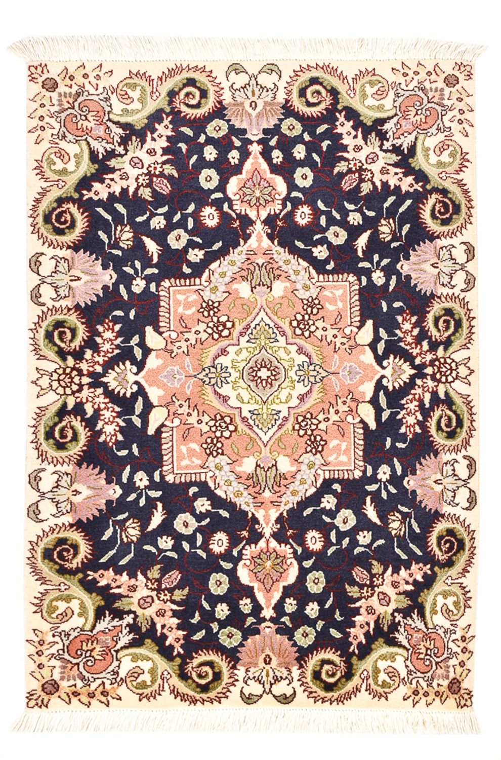 Persisk tæppe - Tabriz - Royal - 92 x 60 cm - flerfarvet