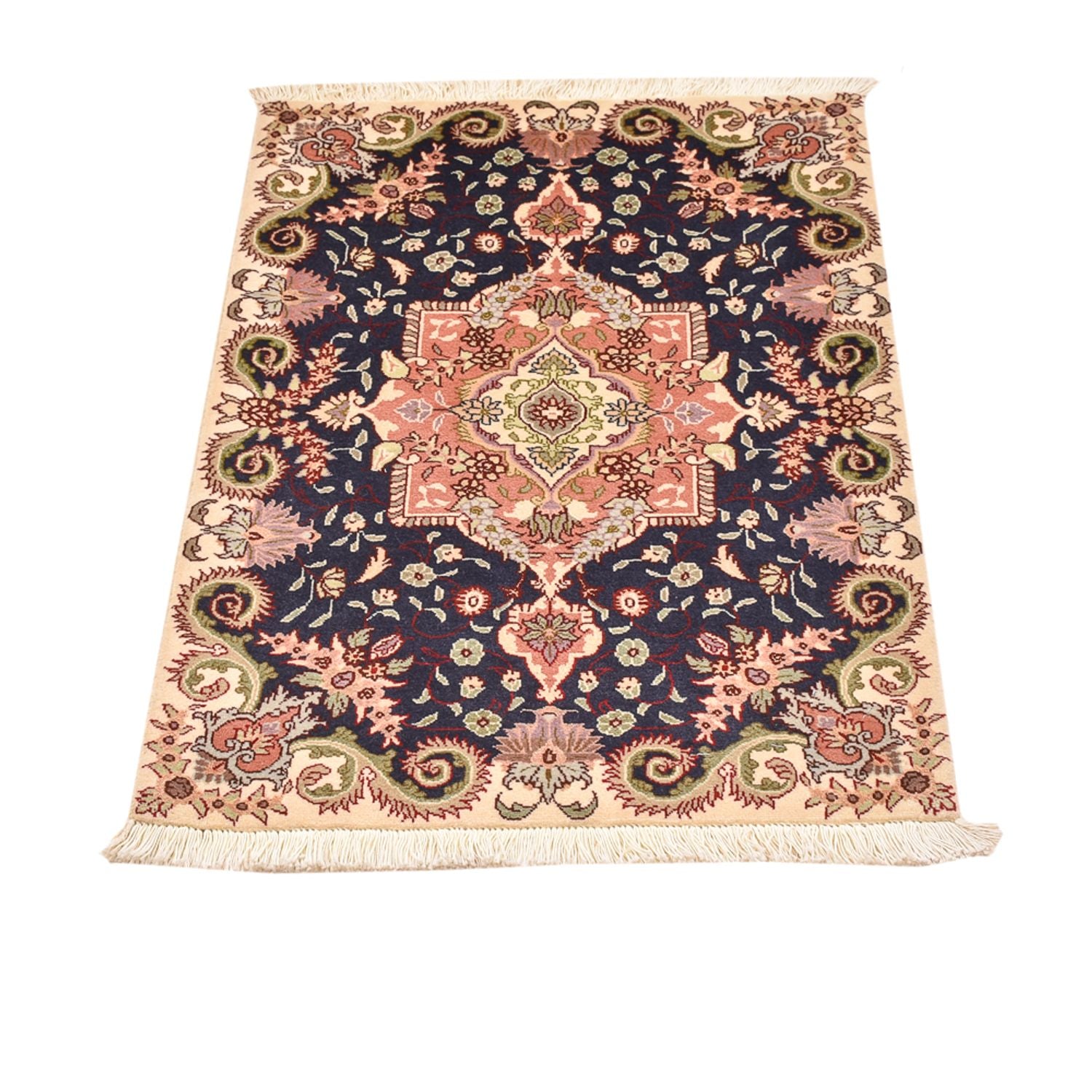 Persisk tæppe - Tabriz - Royal - 92 x 60 cm - flerfarvet