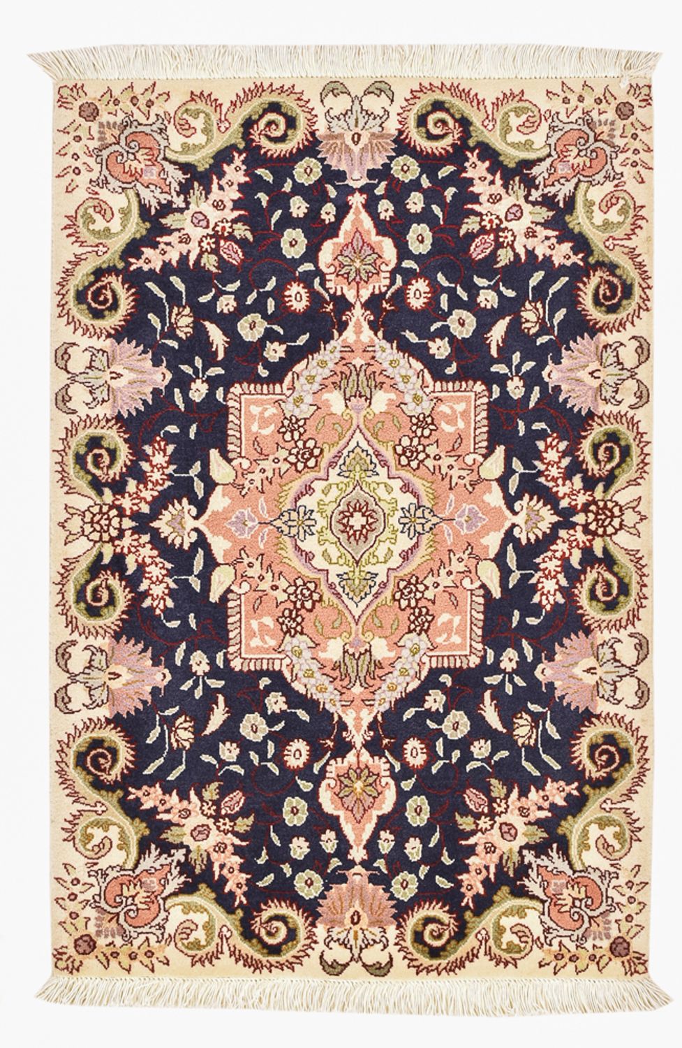 Persisk tæppe - Tabriz - Royal - 92 x 60 cm - flerfarvet