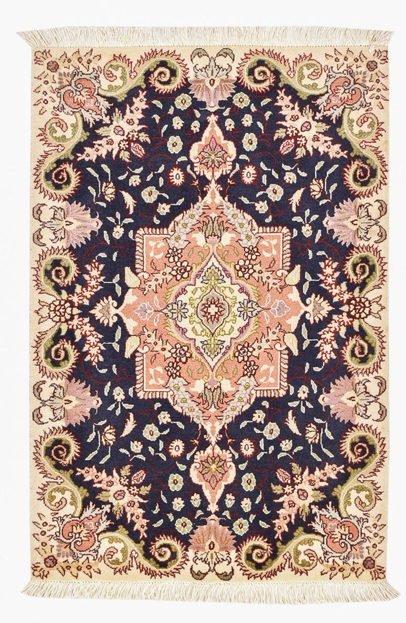 Persisk tæppe - Tabriz - Royal - 92 x 60 cm - flerfarvet