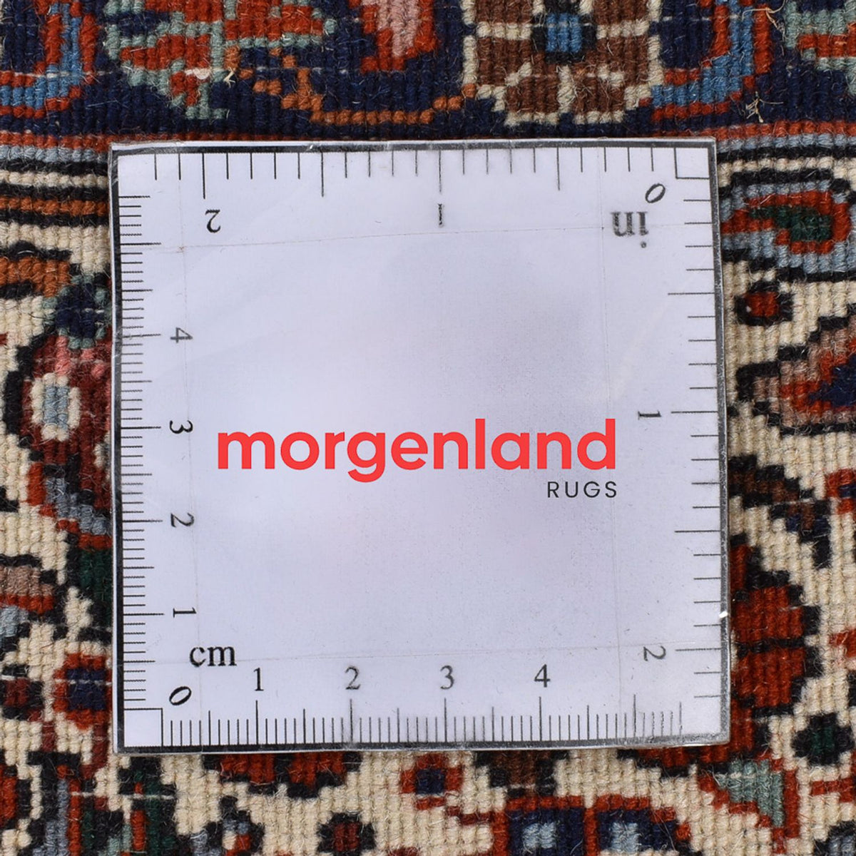 Persisk tæppe - Bijar - 251 x 152 cm - mørkeblå