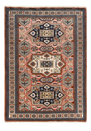Persisk tæppe - Keshan - 183 x 130 cm - lysrød
