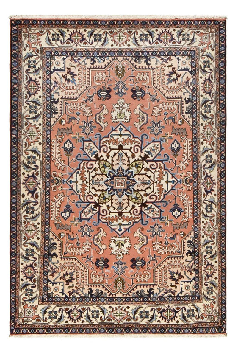 Persisk tæppe - Nomadisk - 209 x 143 cm - lysrød