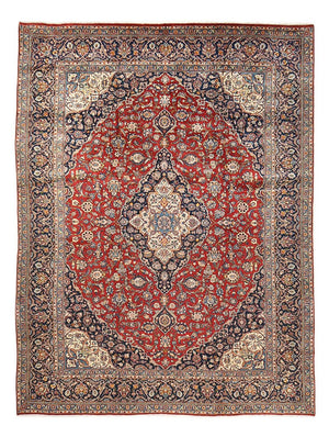 Persisk tæppe - Keshan - Royal - 437 x 318 cm - rød