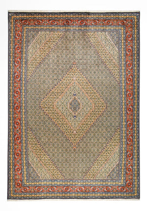 Persisk tæppe - Nomadisk - 340 x 245 cm - sand