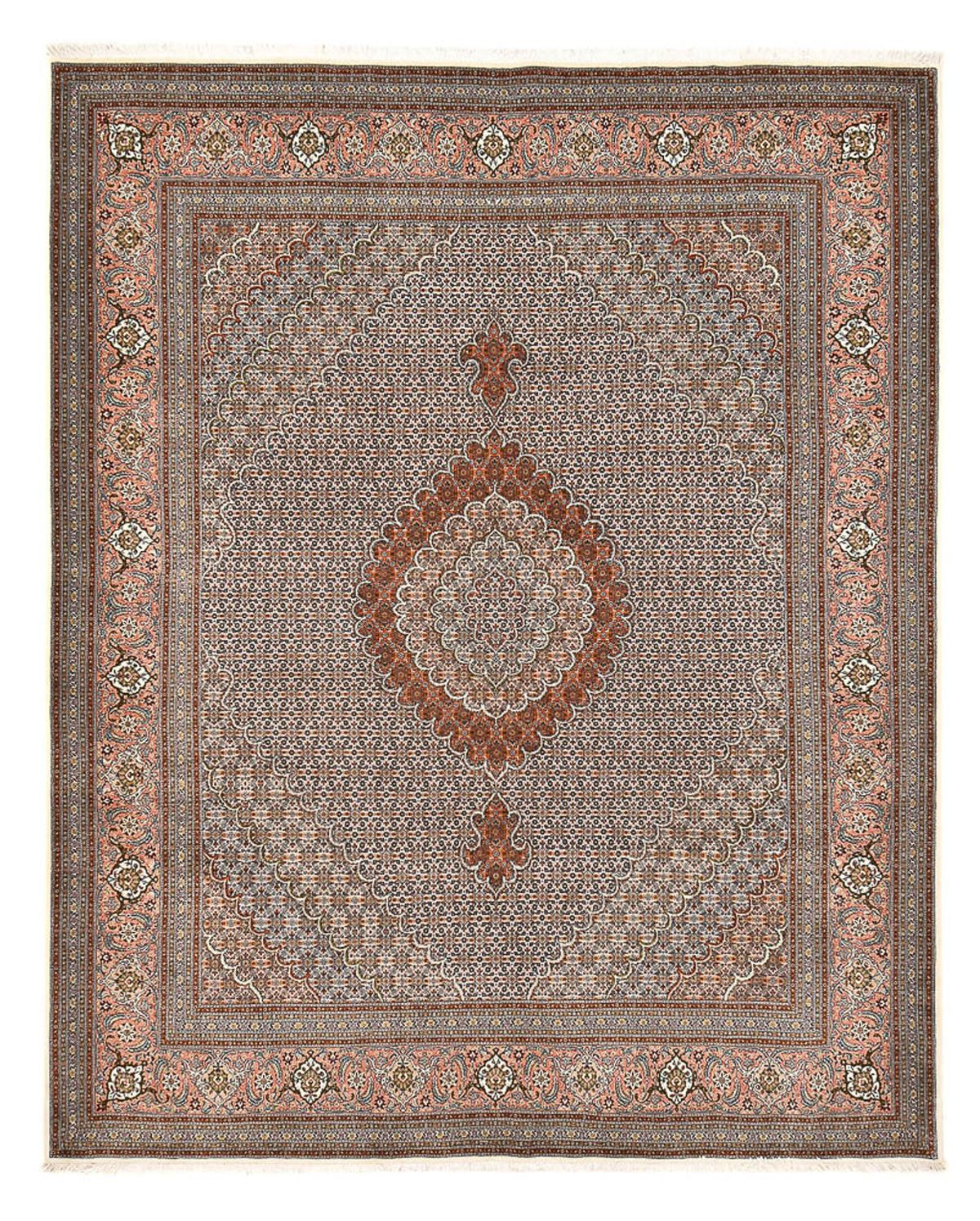 Persisk tæppe - Tabriz - Royal - 315 x 250 cm - rust