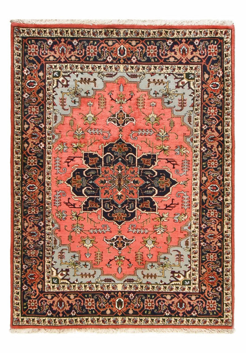 Persisk tæppe - Nomadisk - 192 x 138 cm - lysrød