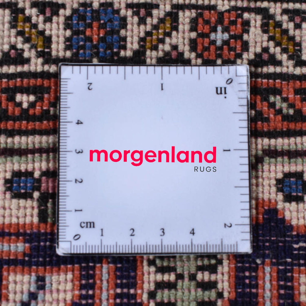 Persisk tæppe - Nomadisk - 198 x 138 cm - flerfarvet