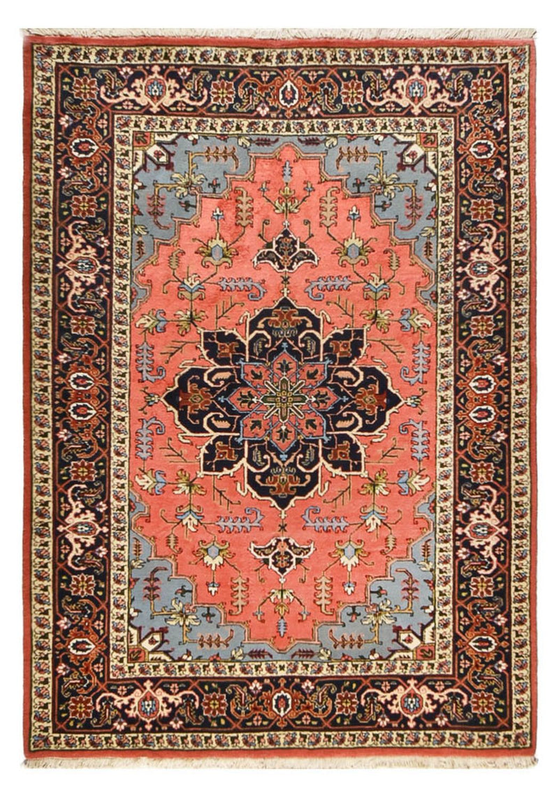 Persisk tæppe - Nomadisk - 198 x 138 cm - lysrød