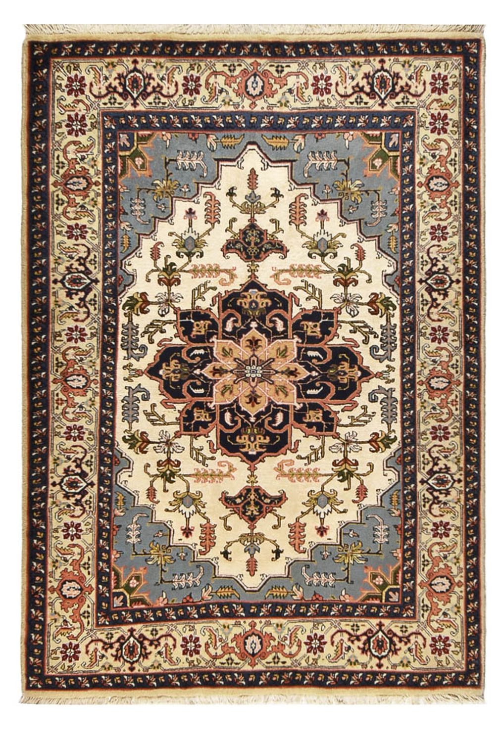 Persisk tæppe - Nomadisk - 204 x 140 cm - flerfarvet