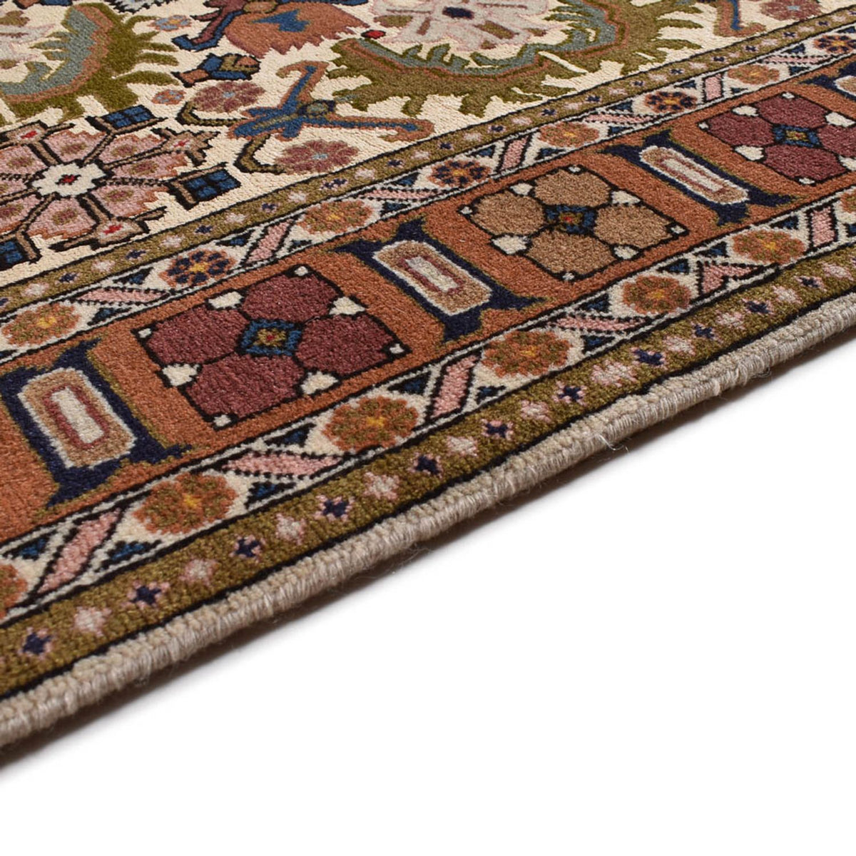 Persisk tæppe - Nomadisk - 201 x 132 cm - flerfarvet