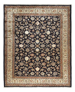 Persisk tæppe - Classic - Royal - 377 x 298 cm - mørkeblå