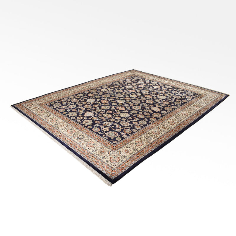 Persisk tæppe - Classic - Royal - 377 x 298 cm - mørkeblå