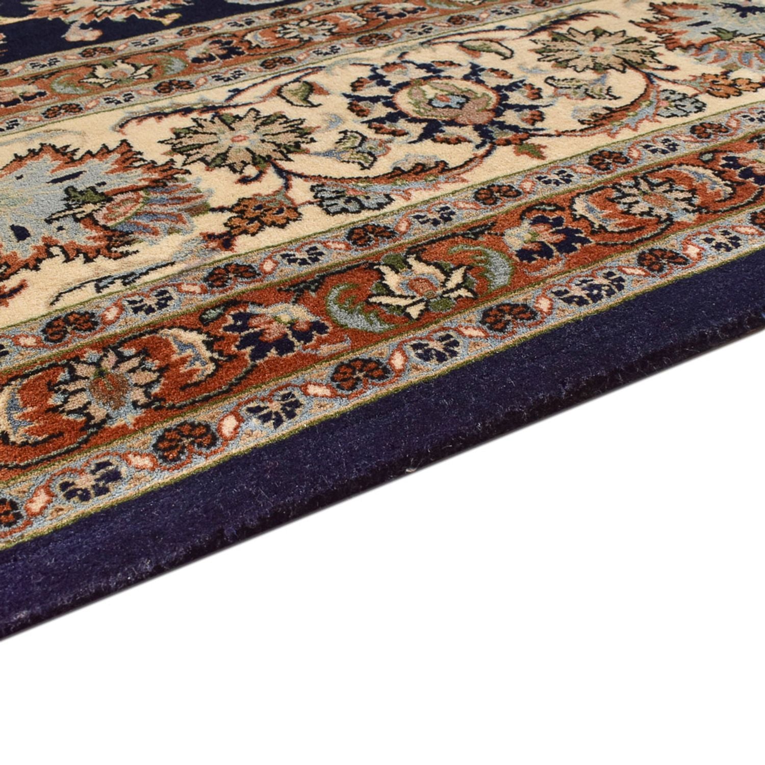 Persisk tæppe - Classic - Royal - 390 x 300 cm - mørkeblå
