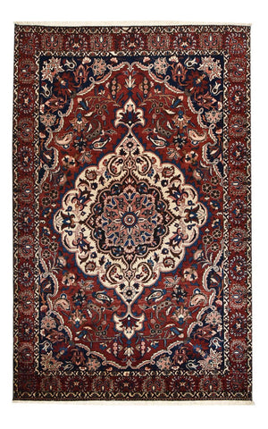 Persisk tæppe - Nomadisk - 318 x 206 cm - vin rød