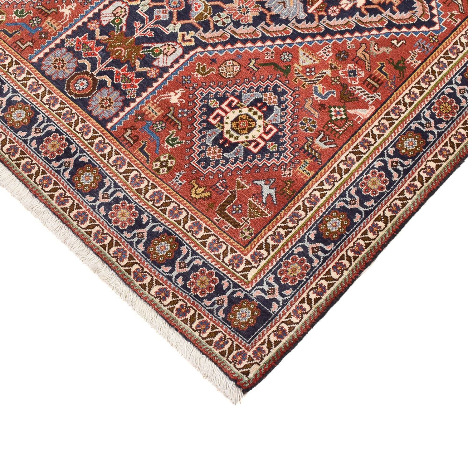 Gabbeh-tæppe - Kashkuli Persisk - 191 x 120 cm - flerfarvet