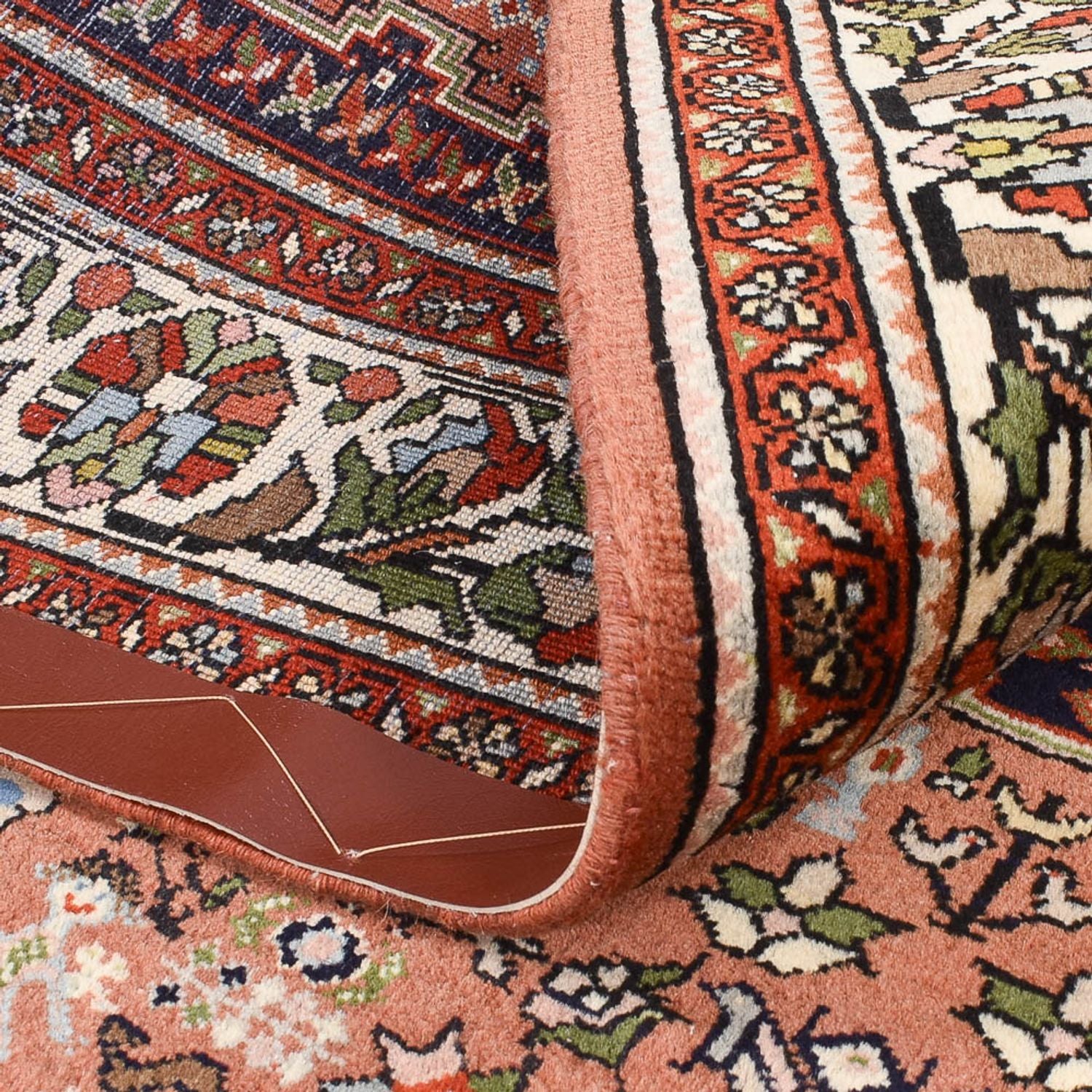 Gabbeh-tæppe - Kashkuli Persisk - 205 x 153 cm - lysrød
