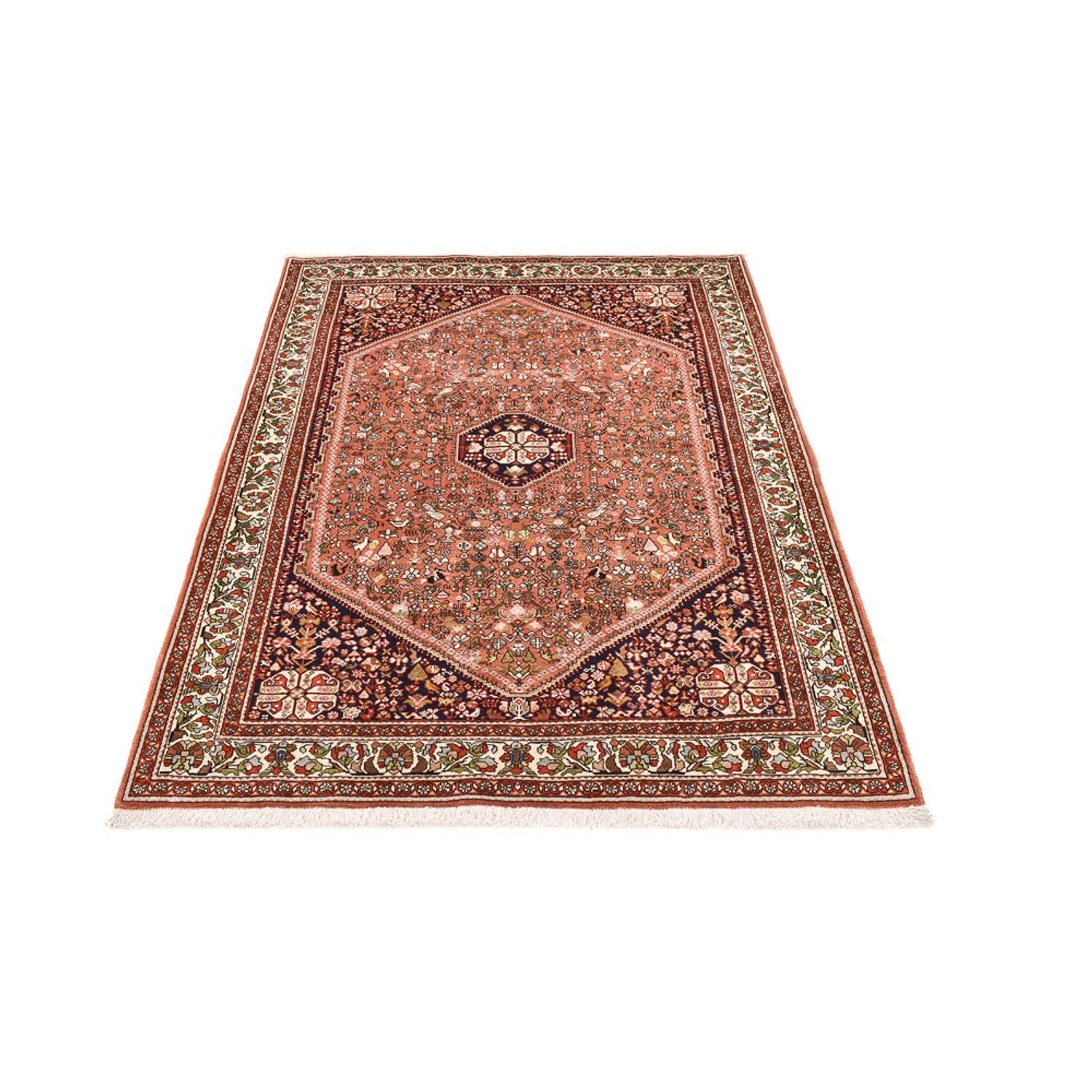 Gabbeh-tæppe - Kashkuli Persisk - 205 x 153 cm - lysrød
