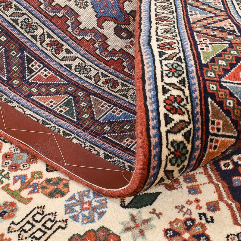 Gabbeh-tæppe - Kashkuli Persisk - 206 x 152 cm - flerfarvet
