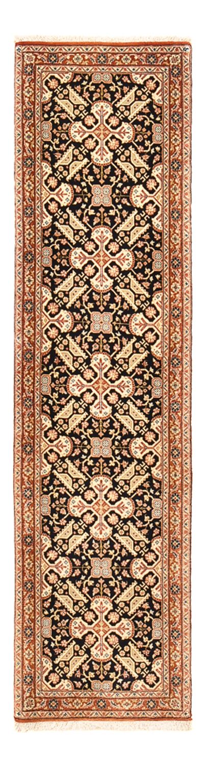 Løber Persisk tæppe - Ghom - Royal - 197 x 51 cm - mørk beige