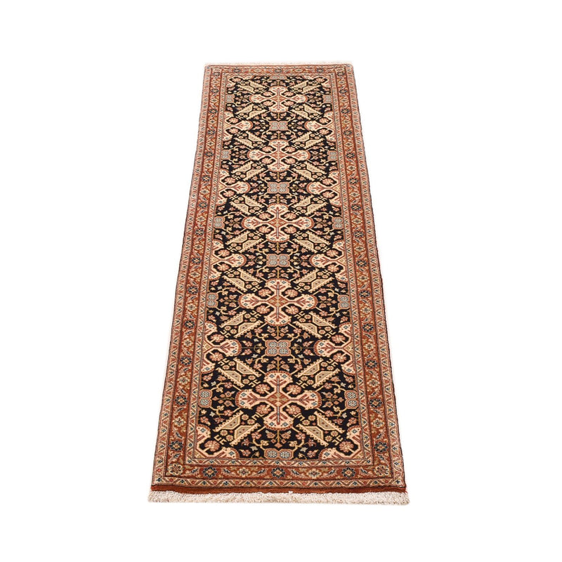 Løber Persisk tæppe - Ghom - Royal - 197 x 51 cm - mørk beige