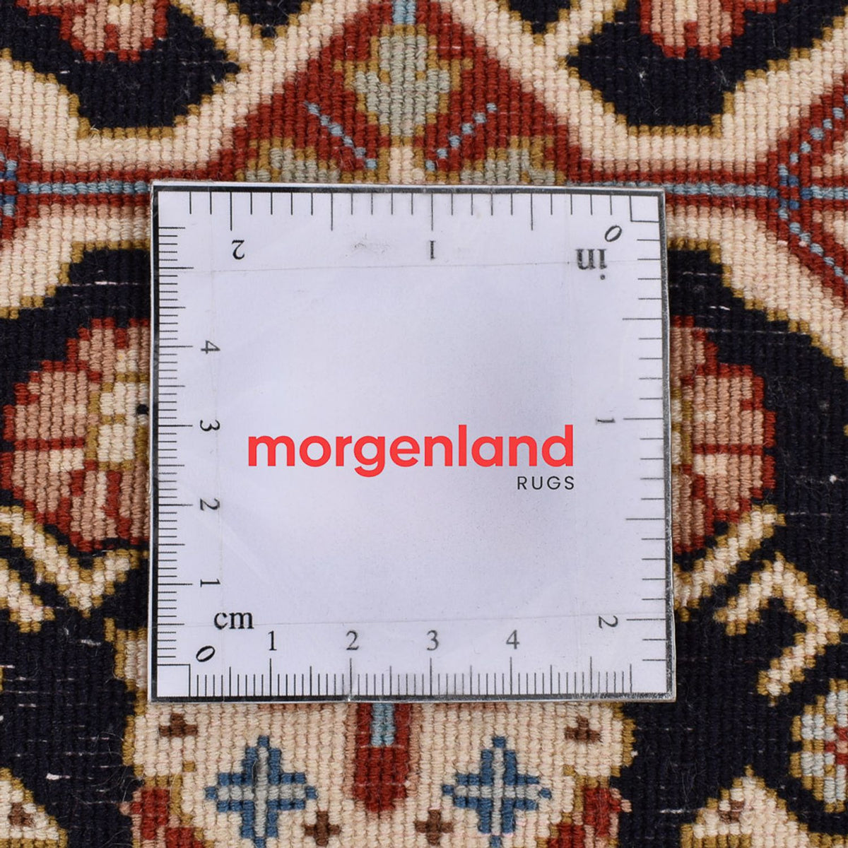 Løber Persisk tæppe - Ghom - Royal - 197 x 51 cm - mørk beige