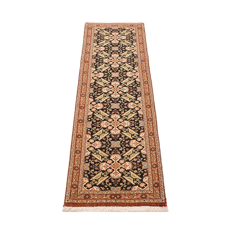 Løber Persisk tæppe - Ghom - Royal - 205 x 50 cm - mørk beige
