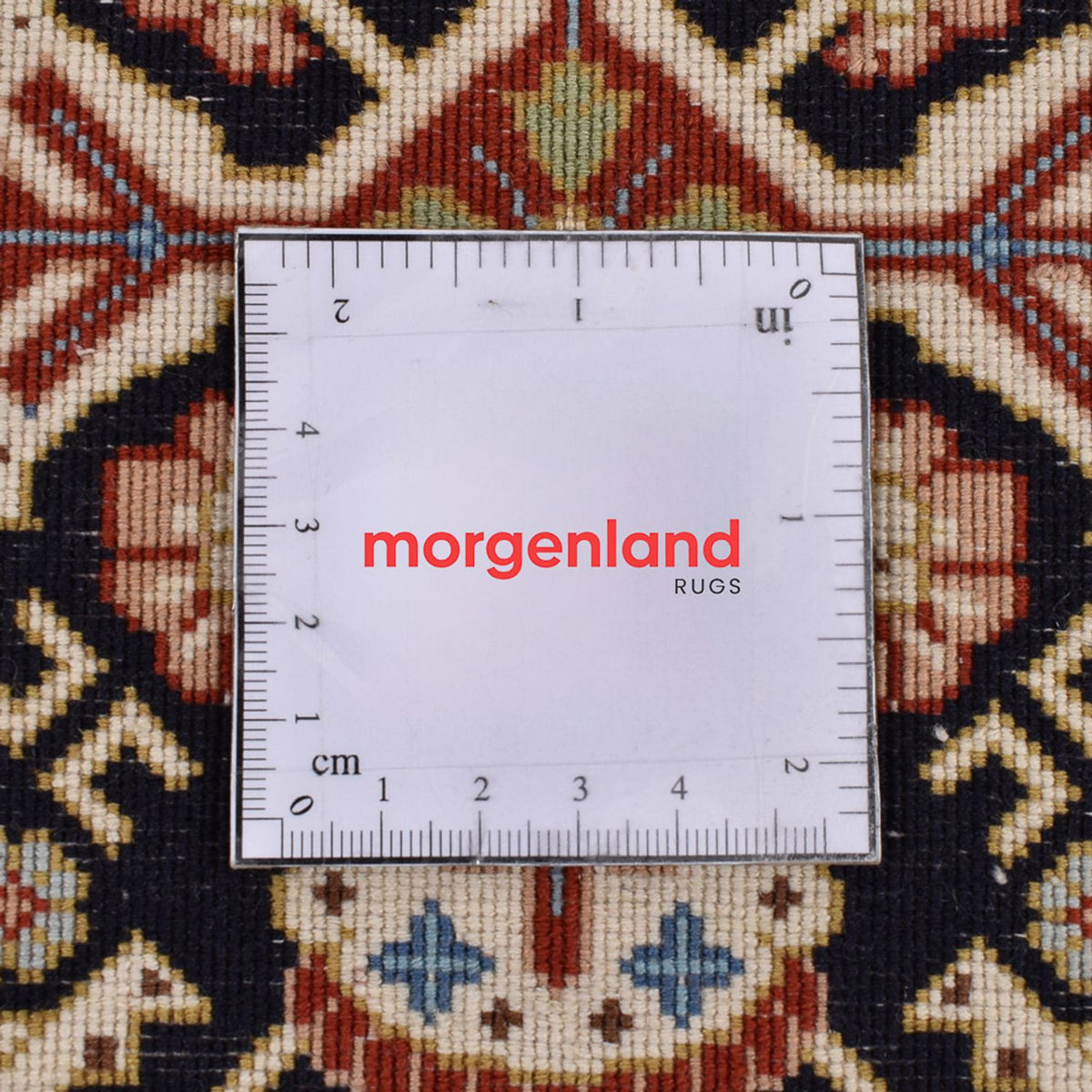 Løber Persisk tæppe - Ghom - Royal - 205 x 50 cm - mørk beige