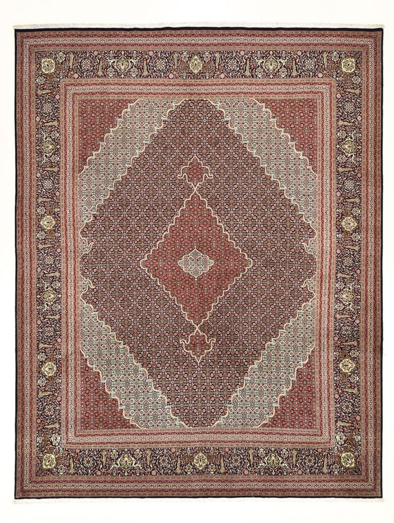 Persisk tæppe - Tabriz - Royal - 396 x 303 cm - rust