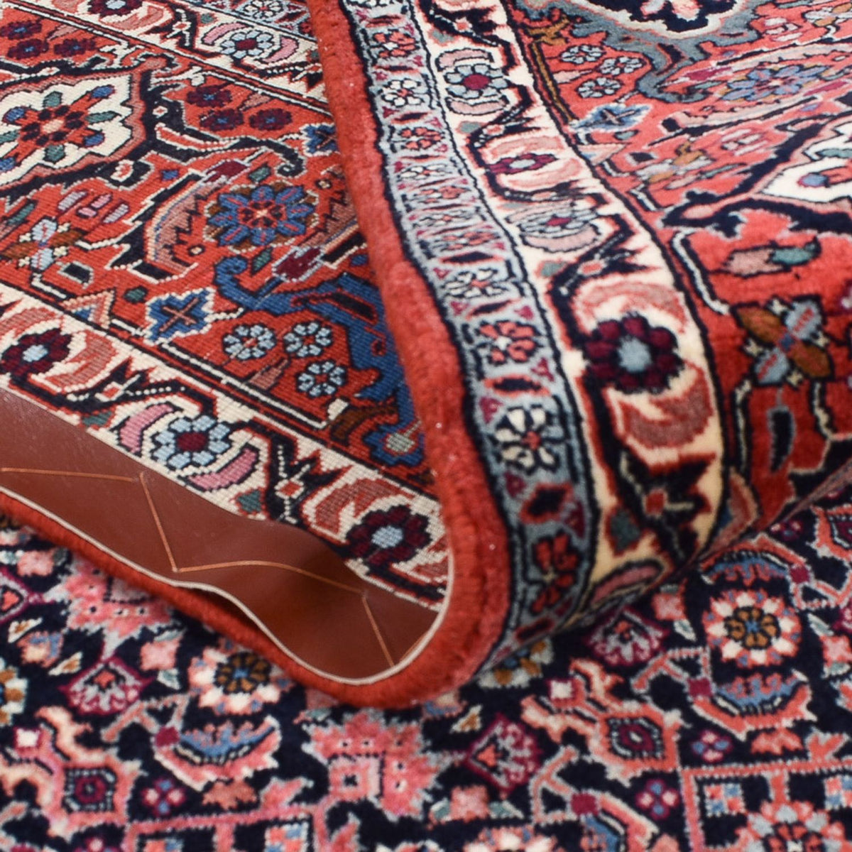 Persisk tæppe - Bijar - 301 x 203 cm - rust