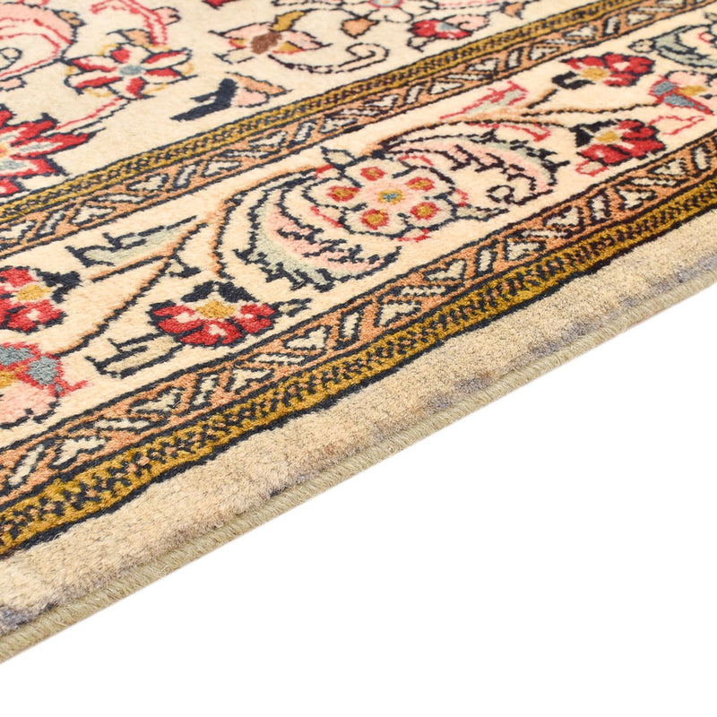 Persisk tæppe - Ghom - 156 x 106 cm - creme
