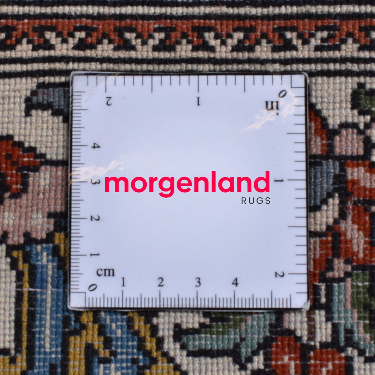 Persisk tæppe - Nomadisk - 316 x 200 cm - mørkerød