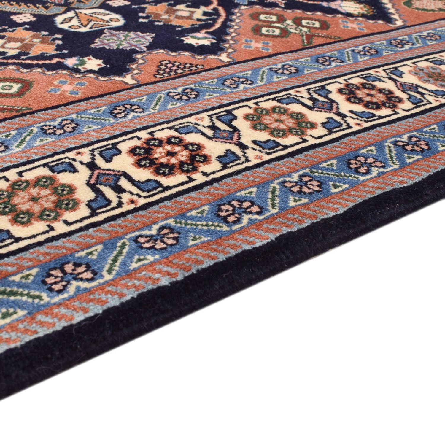 Gabbeh-tæppe - Kashkuli Persisk - 203 x 159 cm - flerfarvet