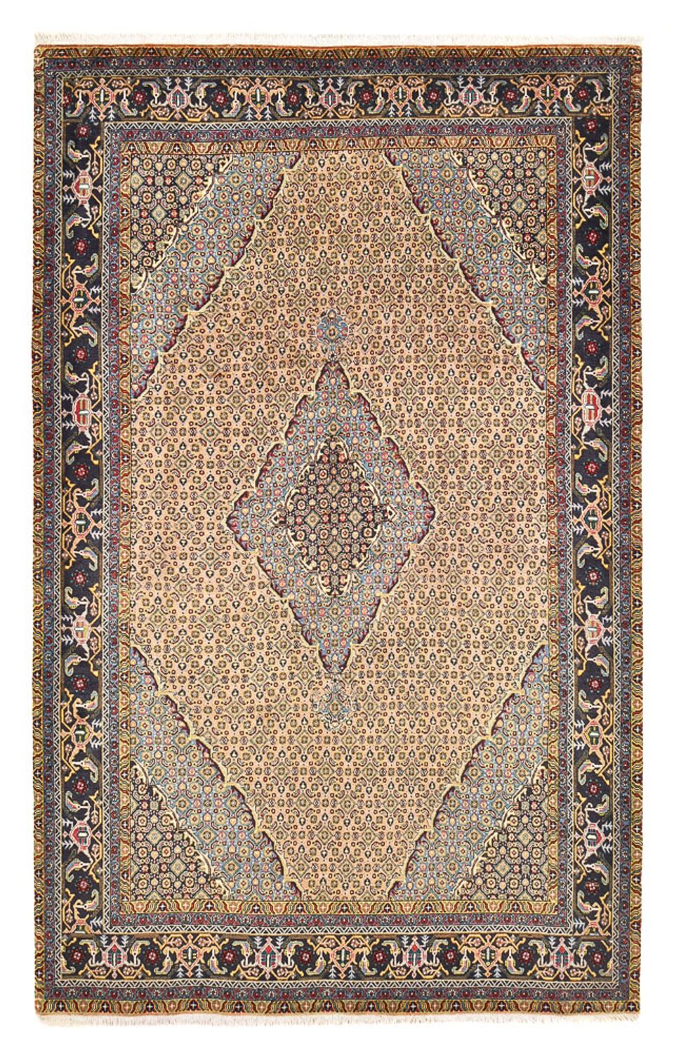 Persisk tæppe - Nomadisk - 298 x 198 cm - sand
