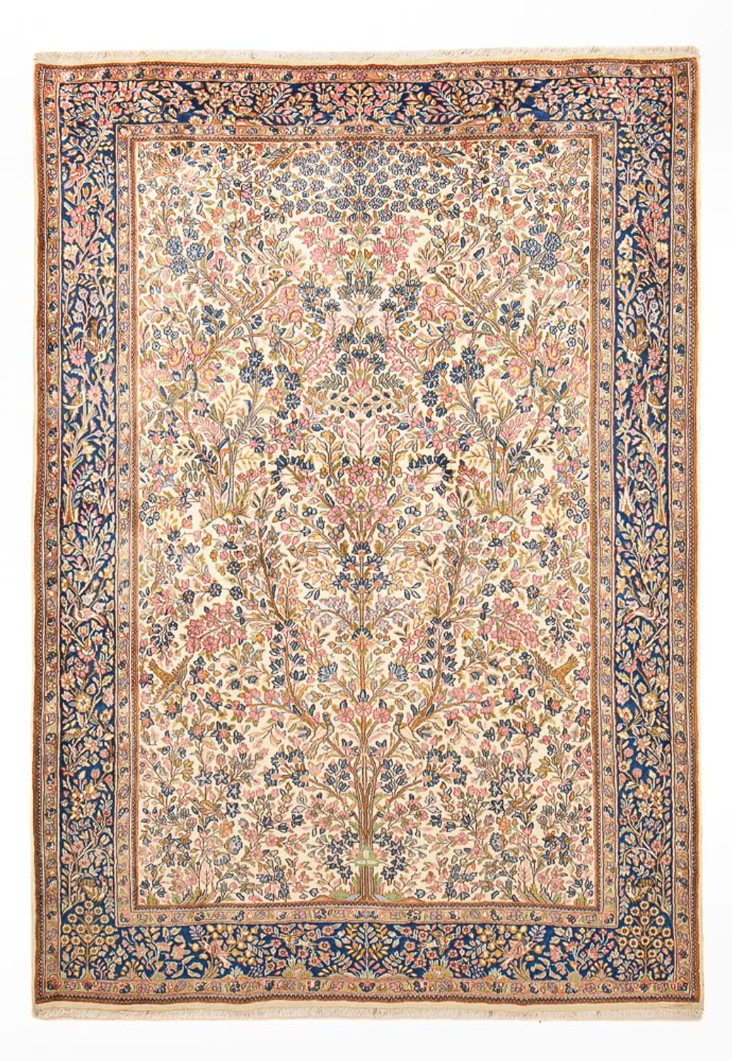 Persisk tæppe - Royal - 265 x 180 cm - lysrød