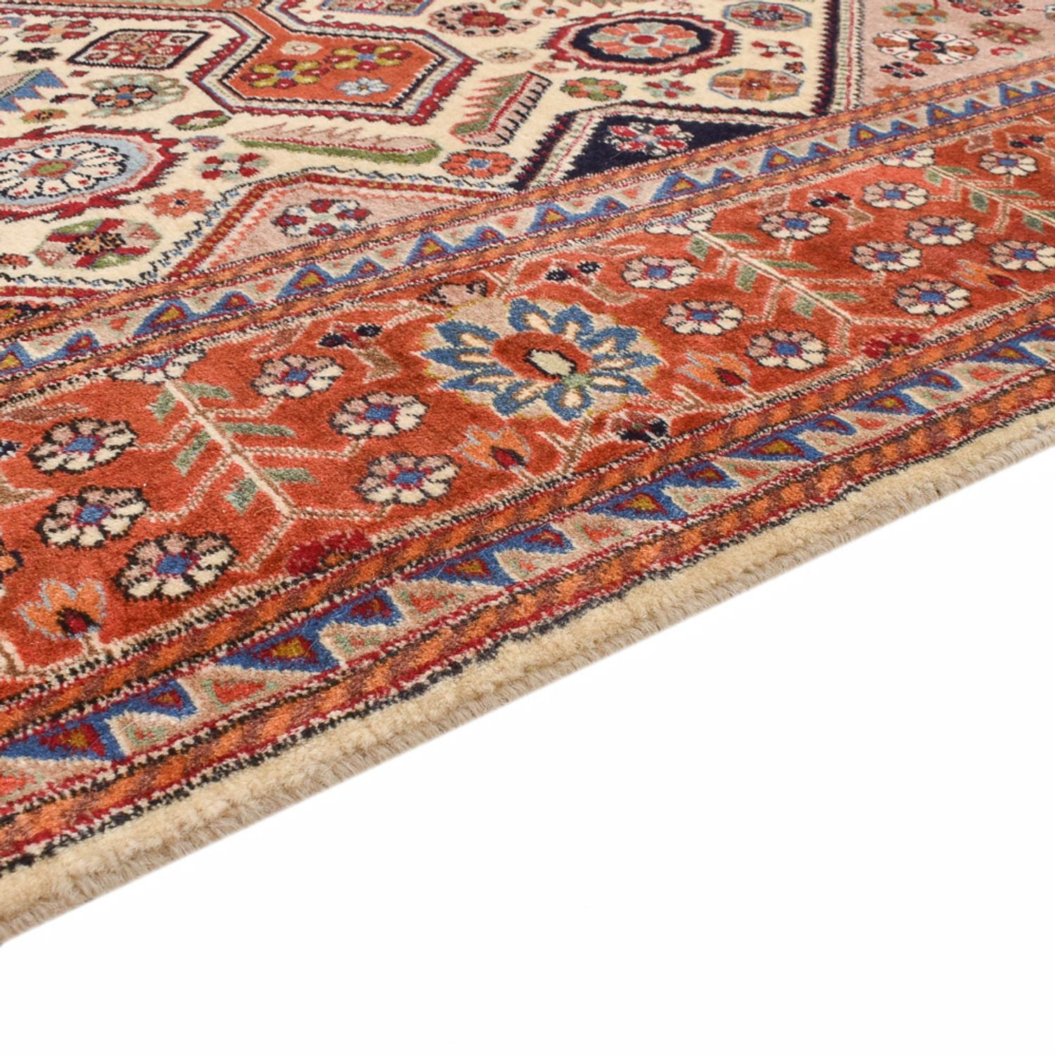 Gabbeh-tæppe - Kashkuli Persisk - 218 x 142 cm - flerfarvet